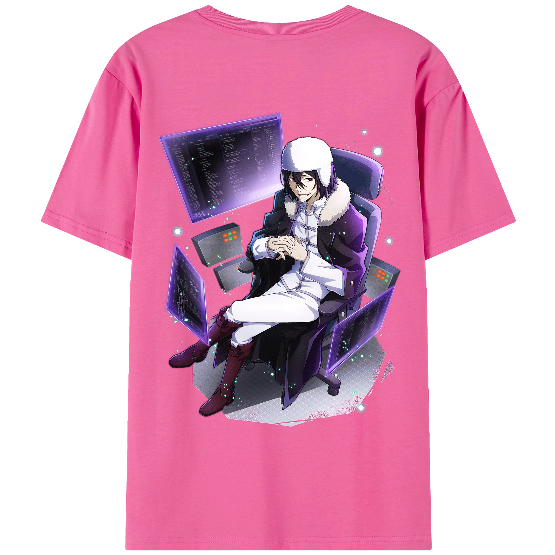 （画像用） 文豪ストレイドッグス Bungo Stray Dogs レディース半袖Tシャツ(バックプリント)